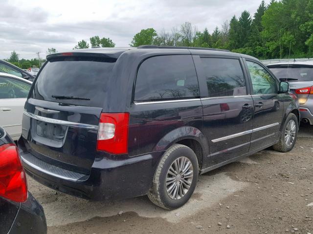 2C4RC1CG1ER232861 - 2014 CHRYSLER TOWN & COU BLACK photo 4