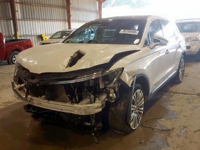 2LMTJ6LRXGBL62126 - 2016 LINCOLN MKX RESERV WHITE photo 2