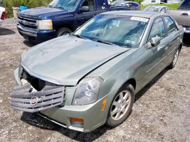 1G6DP567250139684 - 2005 CADILLAC CTS HI FEA GREEN photo 2