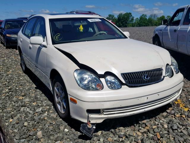 JT8BD69S830181520 - 2003 LEXUS GS 300 WHITE photo 1