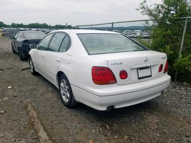 JT8BD69S830181520 - 2003 LEXUS GS 300 WHITE photo 3