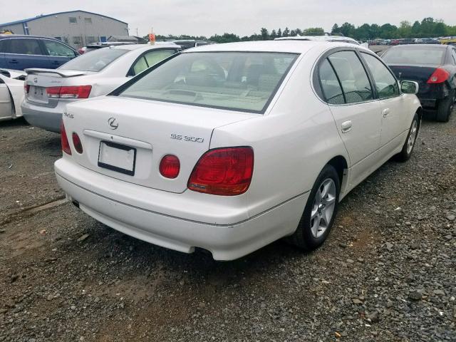 JT8BD69S830181520 - 2003 LEXUS GS 300 WHITE photo 4