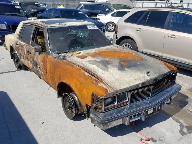 6S69B8Q451795 - 1978 CADILLAC SEVILLE YELLOW photo 1