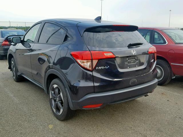 3CZRU6H59JG719141 - 2018 HONDA HR-V EX GRAY photo 3