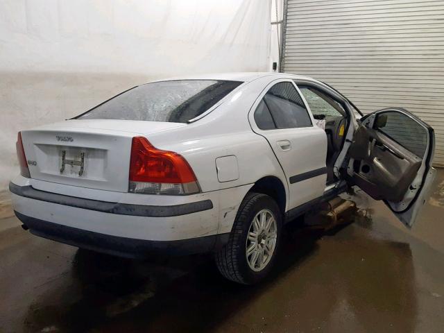 YV1RS61T842397748 - 2004 VOLVO S60 WHITE photo 4