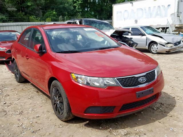 KNAFU4A23D5685686 - 2013 KIA FORTE EX RED photo 1