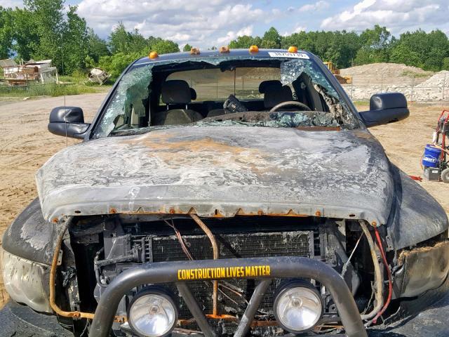 3D7KS28C45G775195 - 2005 DODGE RAM 2500 S ნაცრისფერი ფოტო 9