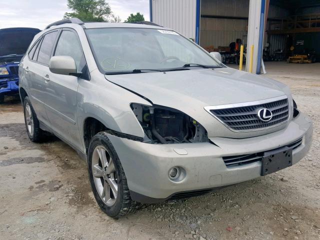 JTJHW31U272017463 - 2007 LEXUS RX 400H SILVER photo 1