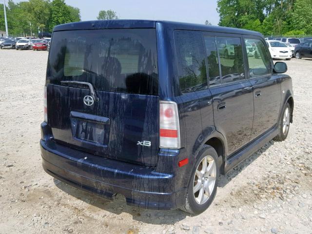 JTLKT324854001659 - 2005 TOYOTA SCION XB 蓝色 照片 4