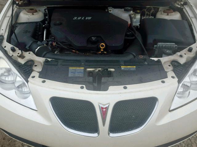 1G2ZH361394113940 - 2009 PONTIAC G6 GT WHITE photo 7