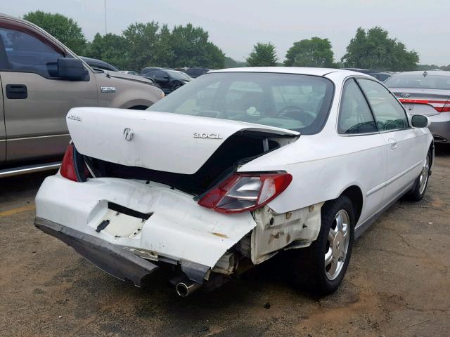 19UYA2252VL008600 - 1997 ACURA 3.0CL WHITE photo 4