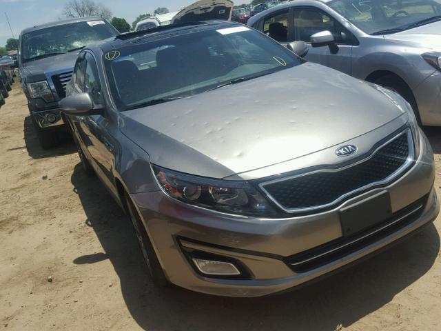 5XXGR4A68FG427531 - 2015 KIA OPTIMA SX SILVER photo 1