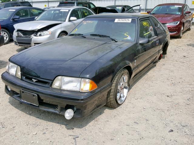 1FACP42DXPF176924 - 1993 FORD MUSTANG CO BLACK photo 2