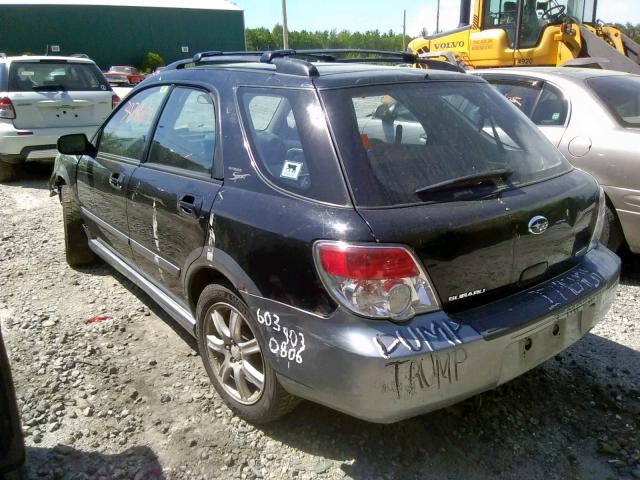 JF1GG63607H807570 - 2007 SUBARU IMPREZA OU BLACK photo 3