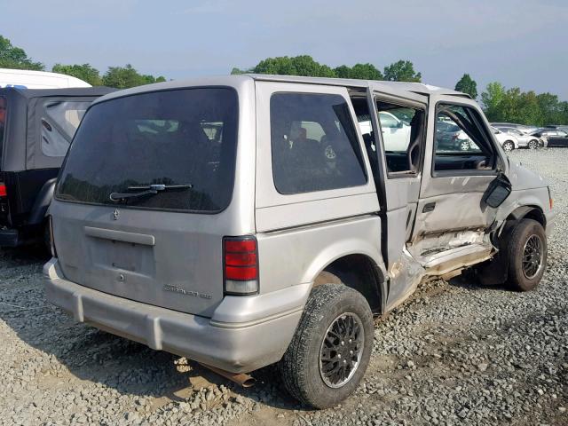 2B4GH45R3SR229946 - 1995 DODGE CARAVAN SE SILVER photo 4