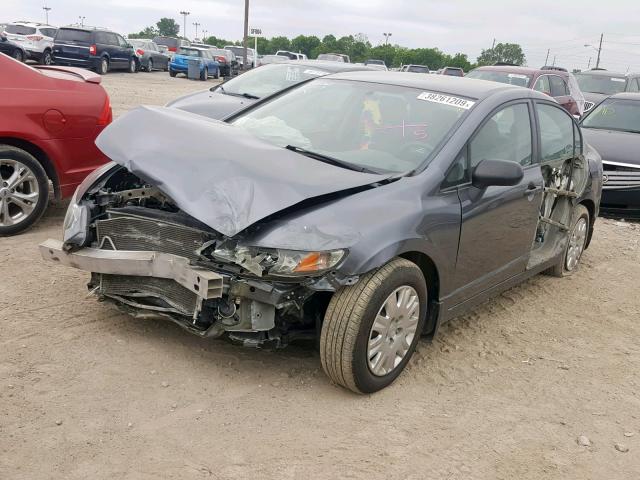 19XFA1F30AE010745 - 2010 HONDA CIVIC VP SILVER photo 2