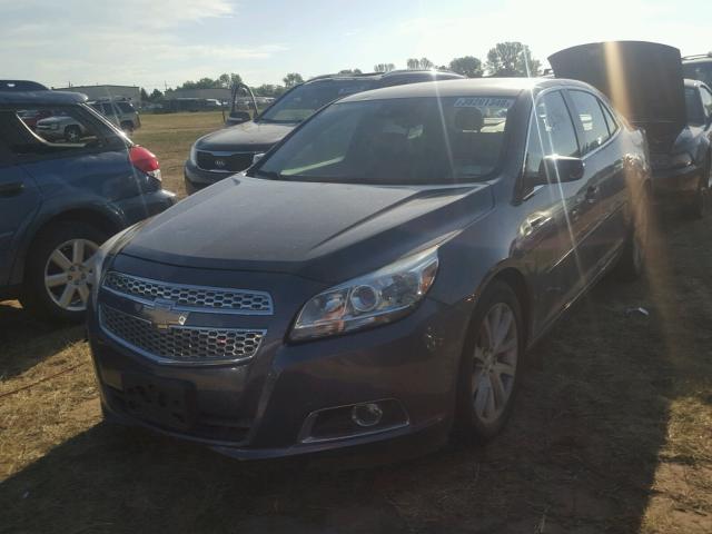 1G11E5SA3DF212864 - 2013 CHEVROLET MALIBU 2LT BLUE photo 2