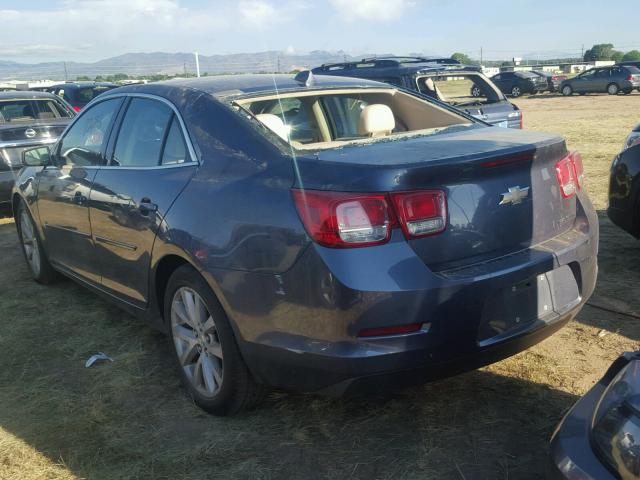 1G11E5SA3DF212864 - 2013 CHEVROLET MALIBU 2LT BLUE photo 3