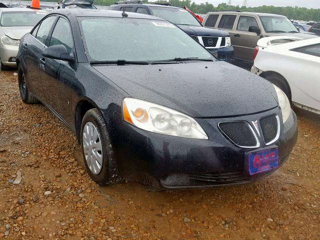 1G2ZF57B584177047 - 2008 PONTIAC G6 VALUE L BLACK photo 1