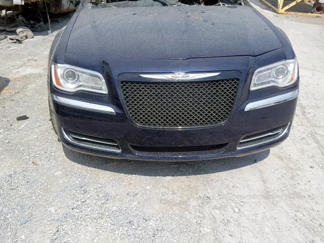 2C3CCABG7EH183019 - 2014 CHRYSLER 300 S BLUE photo 7