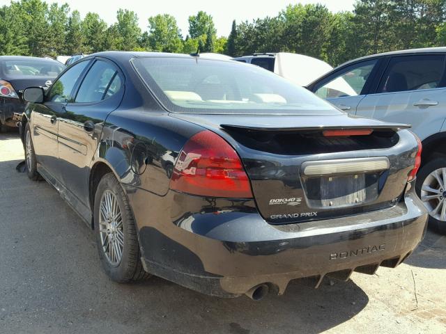 2G2WR584671178678 - 2007 PONTIAC GRAND PRIX BLACK photo 3