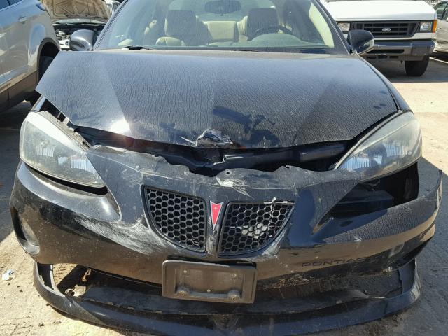 2G2WR584671178678 - 2007 PONTIAC GRAND PRIX BLACK photo 9