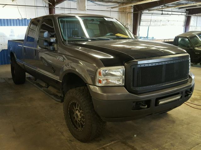 3FTSW31F42MA12051 - 2002 FORD F350 SRW S GRAY photo 1