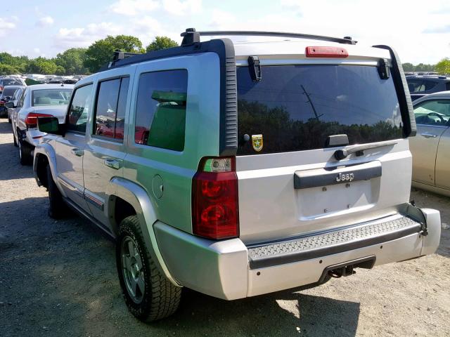 1J4RG4GK1AC115606 - 2010 JEEP COMMANDER SILVER photo 3