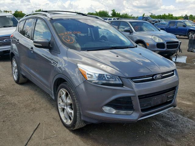 1FMCU0J9XDUA98382 - 2013 FORD ESCAPE TIT GRAY photo 1