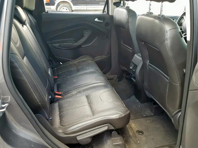 1FMCU0J9XDUA98382 - 2013 FORD ESCAPE TIT GRAY photo 6