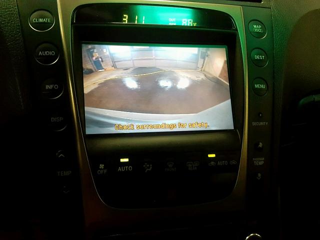 JTHCH96S260013780 - 2006 LEXUS GS 300 WHITE photo 9