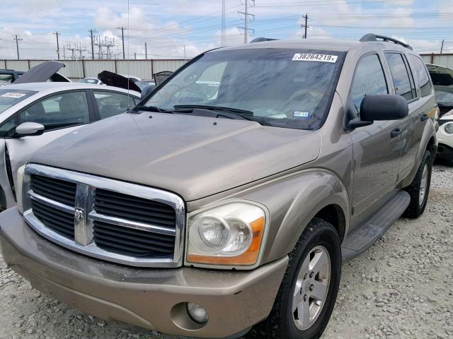 1D4HB48NX4F187032 - 2004 DODGE DURANGO SL TAN photo 2