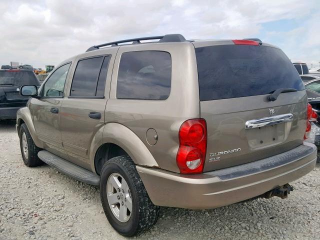 1D4HB48NX4F187032 - 2004 DODGE DURANGO SL TAN photo 3