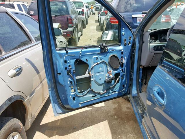 2FMZA52451BA11461 - 2001 FORD WINDSTAR BLUE photo 9