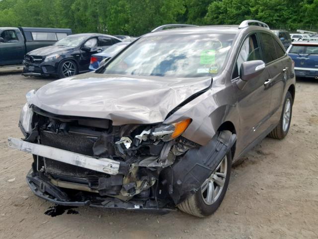 5J8TB4H51DL012341 - 2013 ACURA RDX TECHNO TAN photo 2