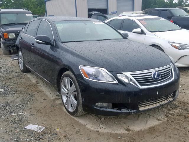 JTHBC1KS9B5023916 - 2011 LEXUS GS 450H BLACK photo 1