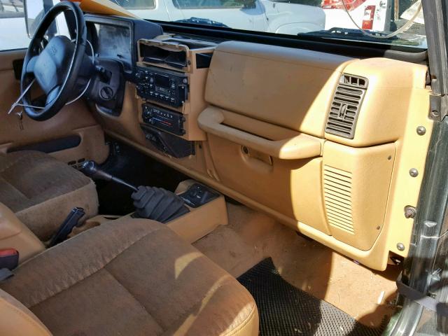 1J4FY29P7WP798831 - 1998 JEEP WRANGLER / GREEN photo 9