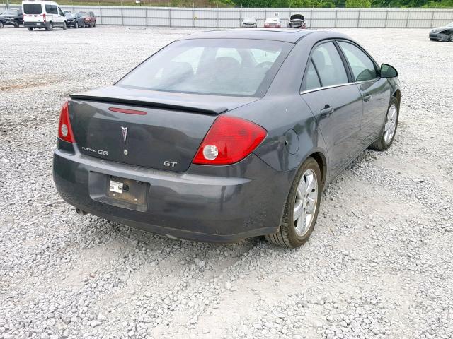 1G2ZH558064165175 - 2006 PONTIAC G6 GT GRAY photo 4