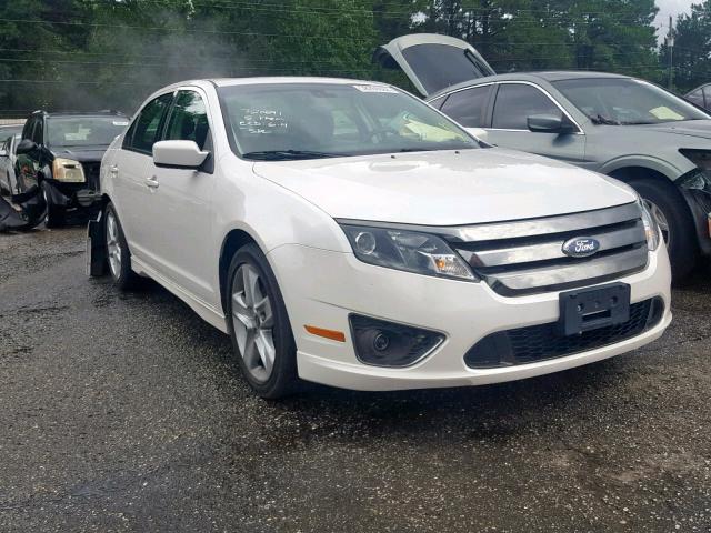 3FAHP0KC4CR254049 - 2012 FORD FUSION SPO WHITE photo 1