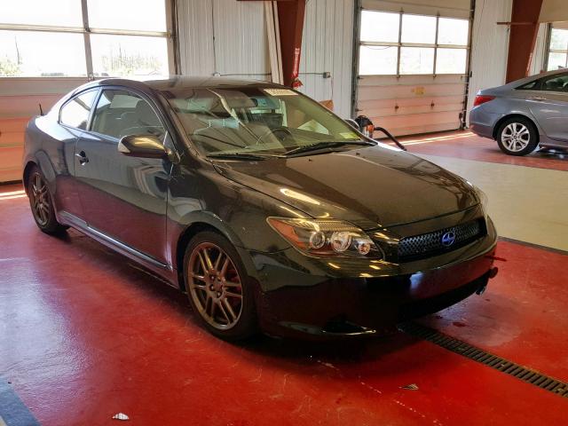 JTKDE3B72A0317268 - 2010 TOYOTA SCION TC BLACK photo 1