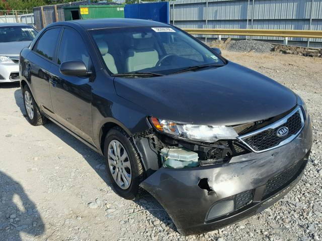 KNAFU4A29C5494210 - 2012 KIA FORTE EX BROWN photo 1