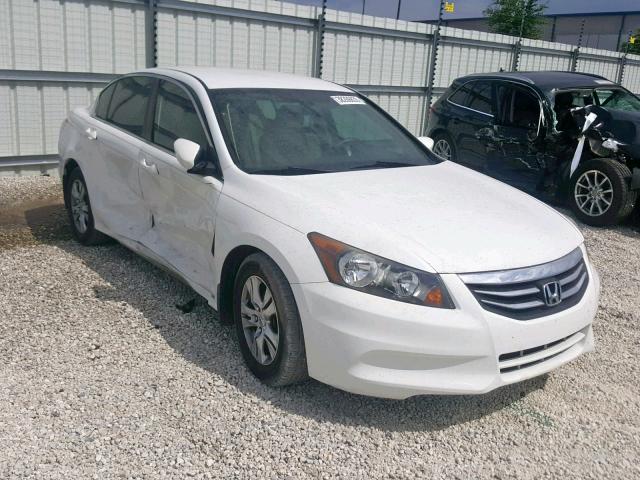 1HGCP2F49BA052109 - 2011 HONDA ACCORD LXP WHITE photo 1