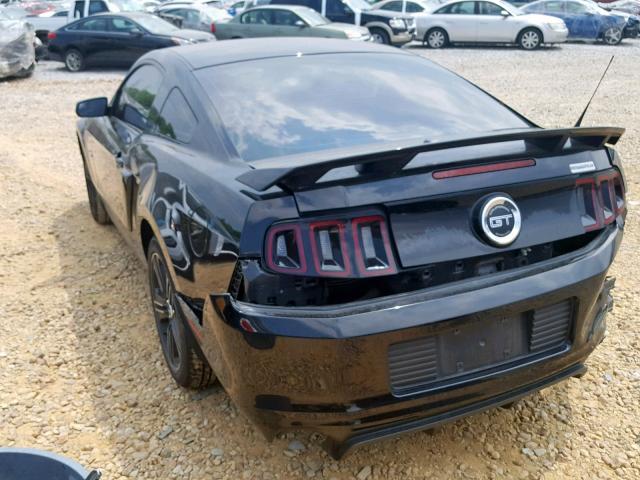 1ZVBP8CF4E5216542 - 2014 FORD MUSTANG GT BLACK photo 3