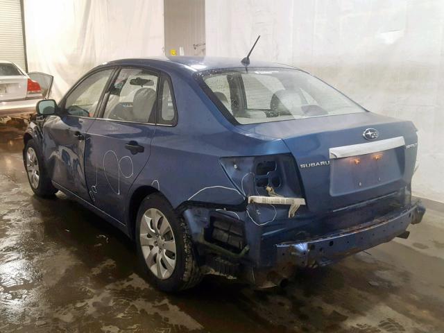 JF1GE61658H523894 - 2008 SUBARU IMPREZA BLUE photo 3