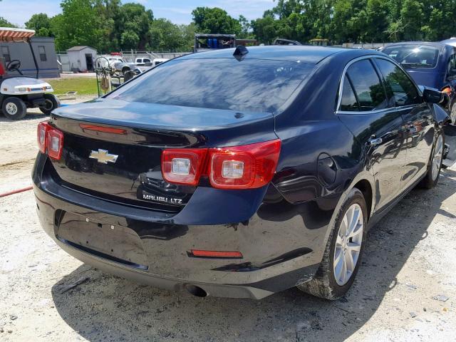 1G11H5SA3DF166895 - 2013 CHEVROLET MALIBU LTZ შავი ფოტო 4