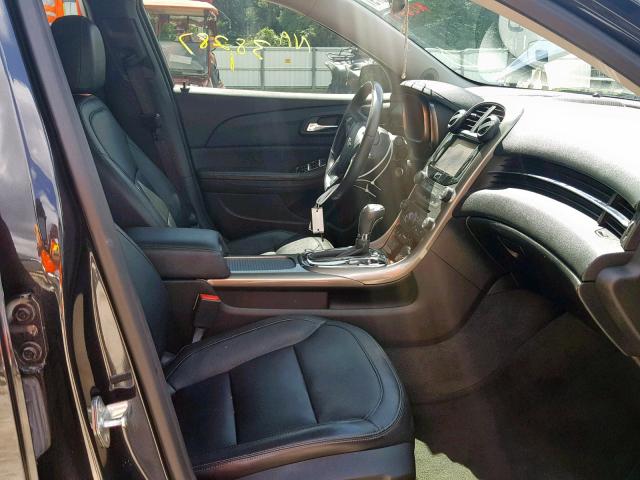 1G11H5SA3DF166895 - 2013 CHEVROLET MALIBU LTZ შავი ფოტო 5