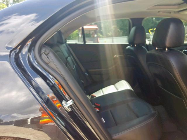 1G11H5SA3DF166895 - 2013 CHEVROLET MALIBU LTZ შავი ფოტო 6