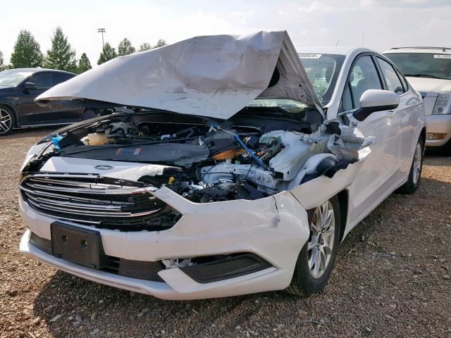 3FA6P0G74HR186913 - 2017 FORD FUSION S  photo 2