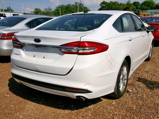 3FA6P0G74HR186913 - 2017 FORD FUSION S  photo 4