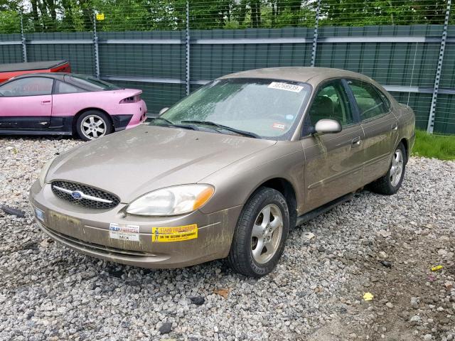 1FAFP55203A166617 - 2003 FORD TAURUS SES GOLD photo 2